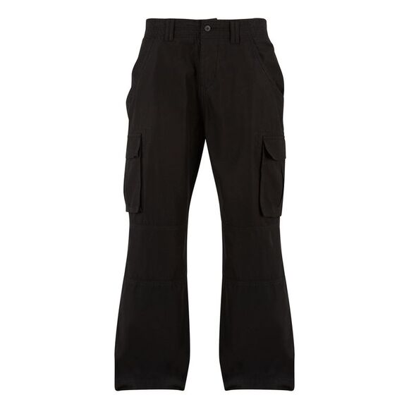 Build Your Brand Mens Classic Cargo Pants / Black